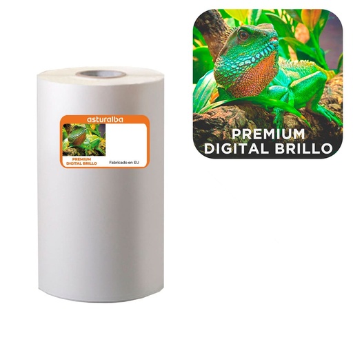 Bobina de plastificar Premium Digital Brillo 24 µ 330 mm x 1000 m (Pack 4 unidades)