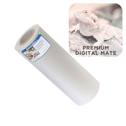 Bobina de plastificar Premium Digital Mate 27 µ 330 mm x 250 m (Pack 4 unidades)