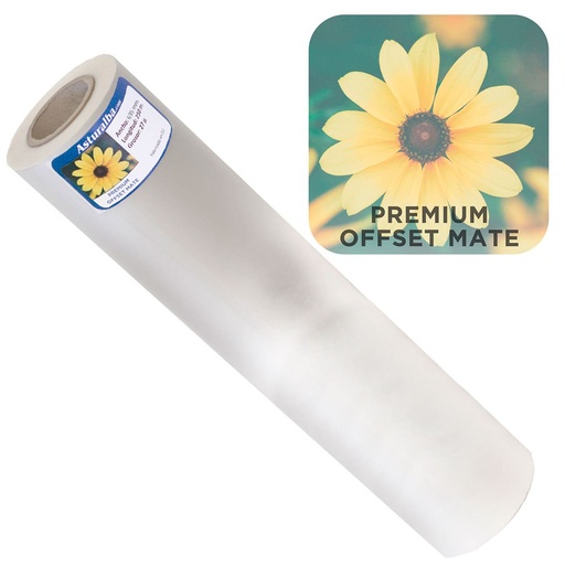 Bobina de plastificar Premium Offset Mate 27 µ 635 mm x 250 m (Pack 8 unidades)