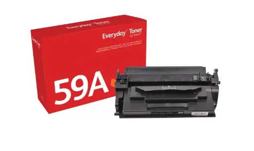 Tóner láser compatible Xerox CF259A HP 59A negro