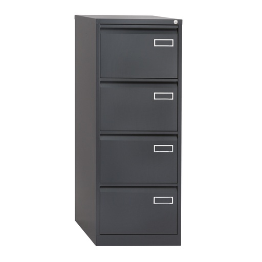 [PSF4-AV1] Archivador Bisley PSF 4 cajones 1321 x 470 x 622 mm PSF4 negro Express