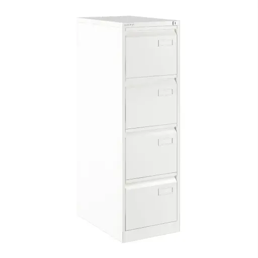 [PSF4-BA5] Archivador Bisley PSF 4 cajones 1321 x 470 x 622 mm PSF4 blanco Express