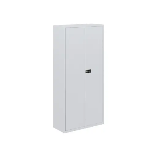 Armario metálico de puertas batientes Bisley Eco 1950 x 914 x 470 mm gris Express