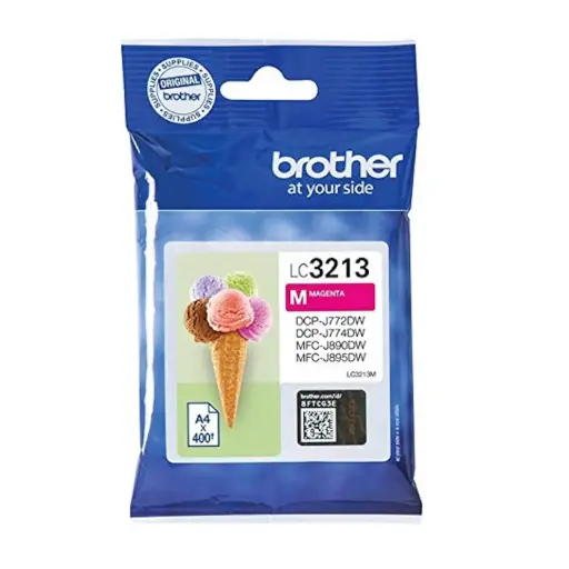 Cartucho de tinta original Inkjet Brother LC3213 magenta