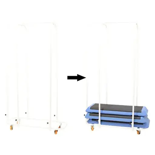 Mueble para tablas step Softee metálico organizador profesional