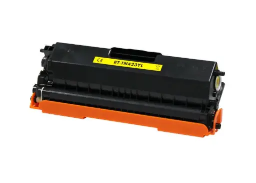 Tóner láser compatible TN-421Y / TN-423Y / TN-426Y Brother amarillo