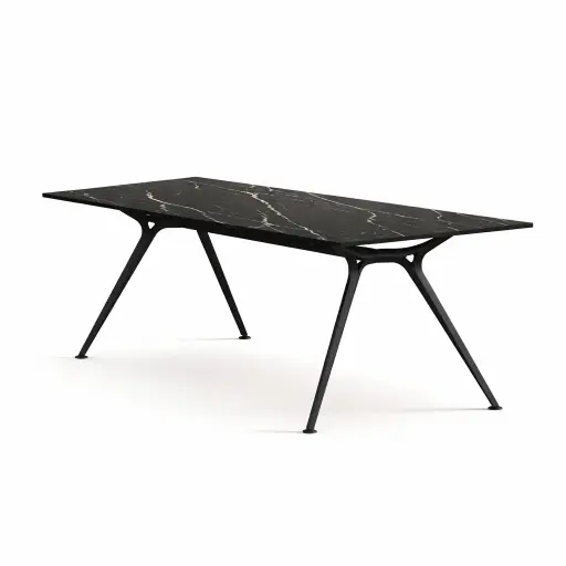 Mesa de dirección Arkitek Actiu fenólico mármol 200 x 100 cm