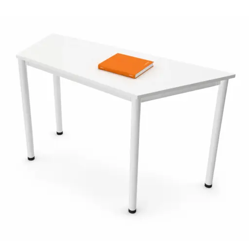 Mesa recta Dynamic Actiu trapezoidal 140 x 60 cm