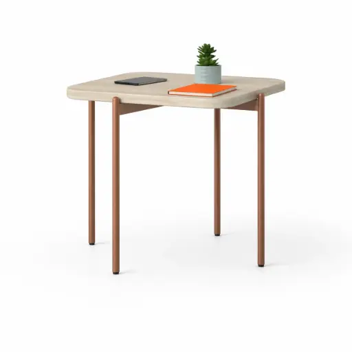 Mesa auxiliar cuadrada Eidos Actiu 45 x 50 x 50 cm