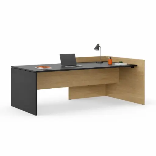 Mesa de dirección con esquinero Ofimat Plus Actiu 200 x 100 cm