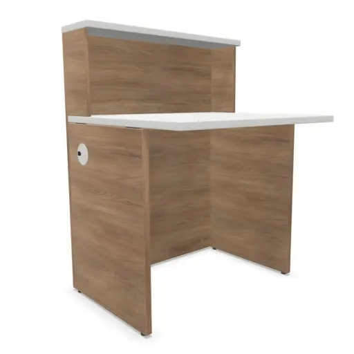 Mostrador recto Ofimat Plus 80 cm de ancho x 70 de fondo personalizado