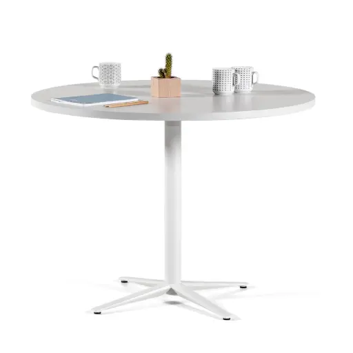 Mesa redonda Tabula Tar 20 Actiu melamina 74 cm de alto