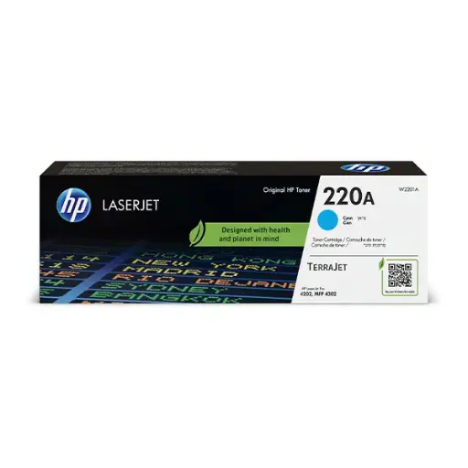 Tóner láser original W2201A HP 220A cian
