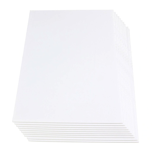 Cartón pluma blanco 70x100 cm  5 mm (Pack 10 unidades)