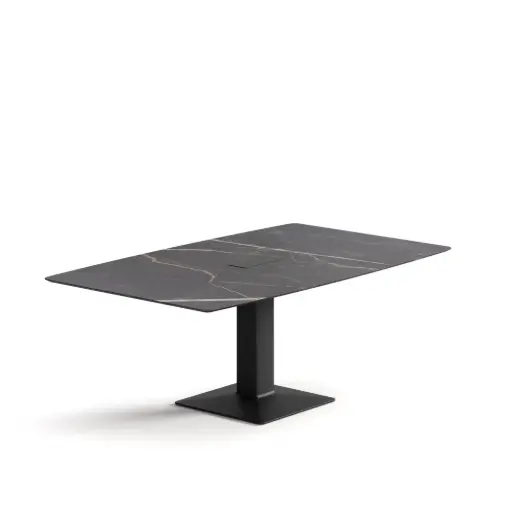 Mesa de reunión rectangular fija Menssula Actiu 200 x 120 cm