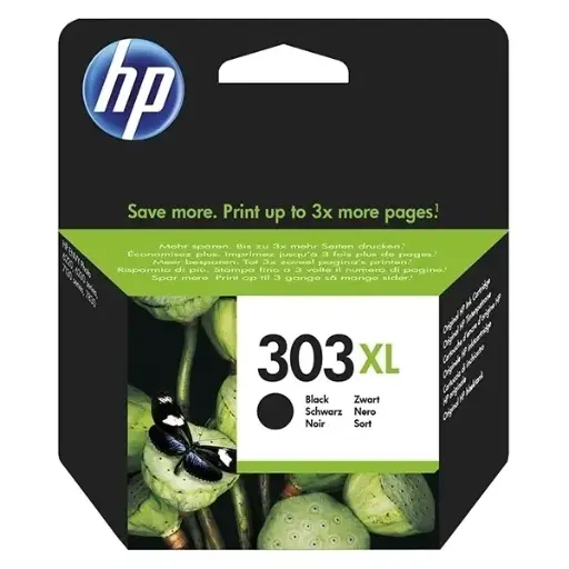 Cartucho de tinta original HP 303XL negro T6N04AE 