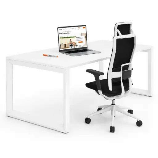 Mesa de dirección Vital Plus 60 Actiu marco cerrado 200 x 100 cm