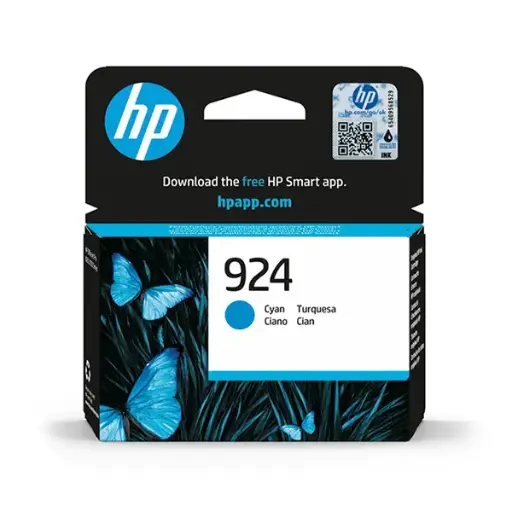 Cartucho de tinta original HP 924 4K0U3NE cian