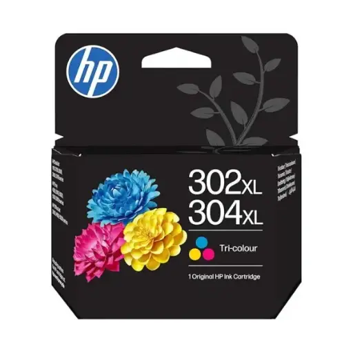 Cartucho de tinta original HP 302XL/304XL color B7RT8AE