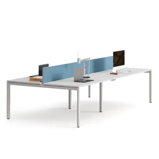 Mesa cuádruple Vital Pro Actiu fondo 160 cm