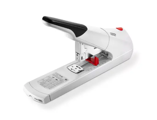 Grapadora de gran capacidad Novus B50 blanca