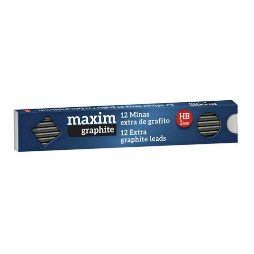 Minas Alpino Maxim 2 mm HB (Tubo con 12 unidades)