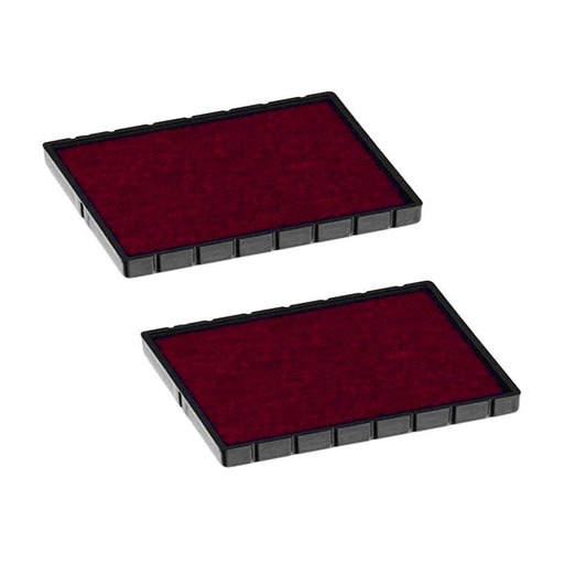 Almohadilla Colop E/53 roja (Blíster 2 unidades)